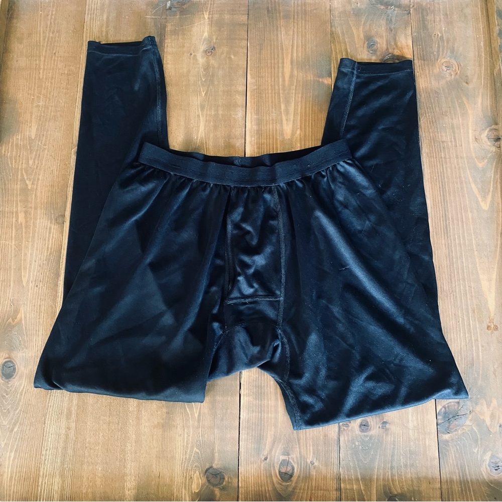 Lands End black long spandex pants